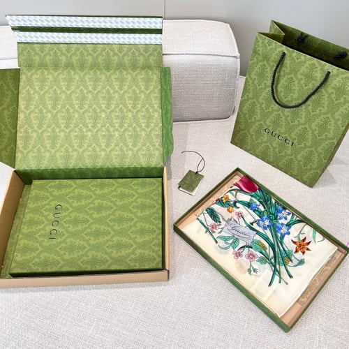 FLORA PRINT SILK SHAWL