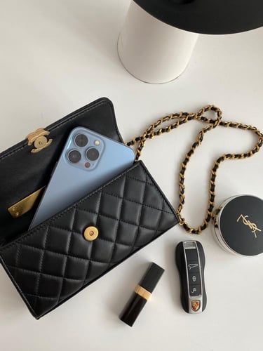 Chanel Mini Flap Bag with Top Handle