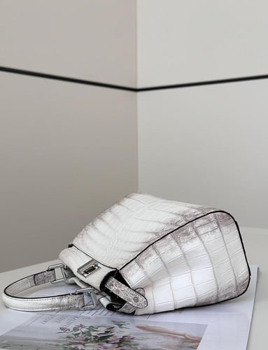 crocodile leather- Peekaboo Mini