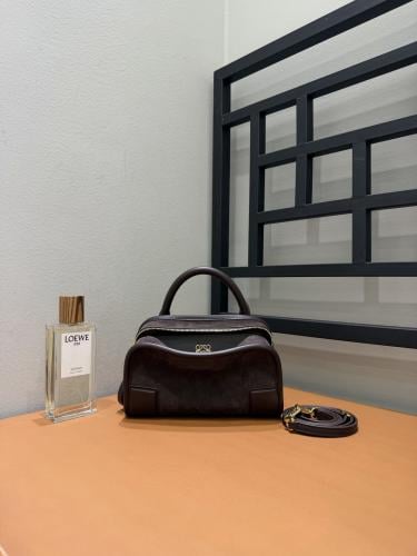 Mini Amazona 180 bag in suede