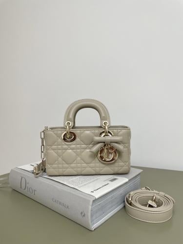Mini Lady D-Joy Bag Trench Cannage Lambskin
