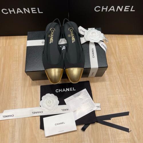 chanel slingback heels