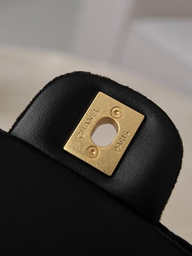 MINI FLAP BAG WITH TOP HANDLE