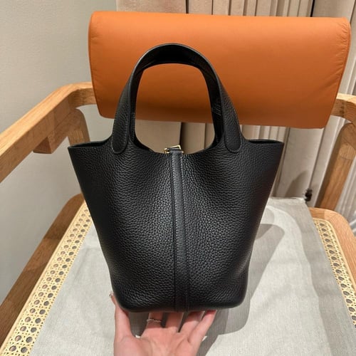 hermes picotin lock 18 black