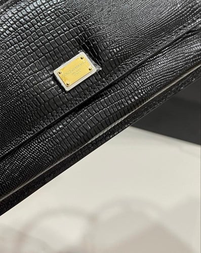 Iguana-print mini bag