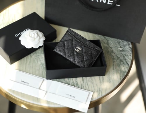 card holder chanel