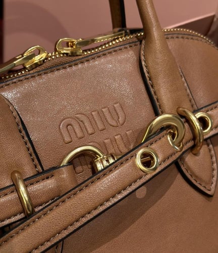 Aventure nappa leather top-handle bag