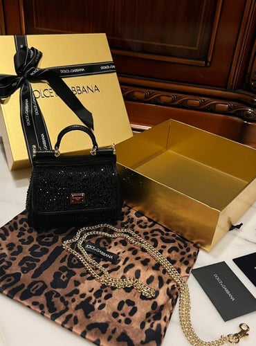 dolce & gabbana kids sicily mini tote bag