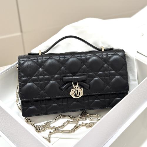 My Dior Mini Bag Black Cannage Lambskin