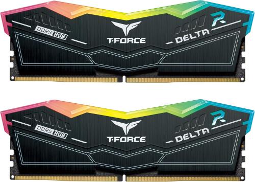 ذاكرة T-FORCE DELTA RGB DDR5 سعة 32GB (2×16GB) بسر...