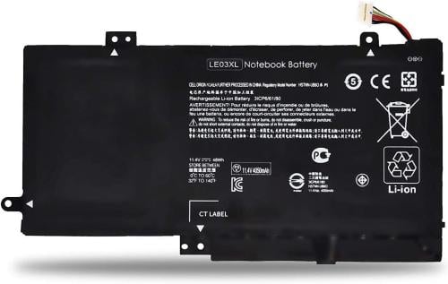 HP LE03 / LE03XL Replacement Laptop Battery – 11.4V 48Wh