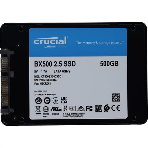 هاردسك كروشال 500 جيجا -Hard Disk SSD internal Cru...