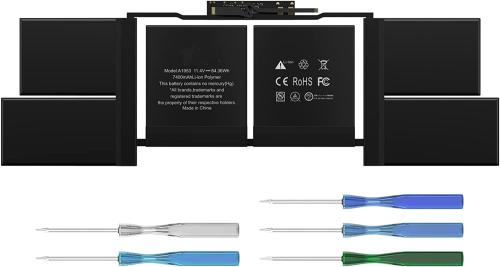 MacBook Pro A1990 / A1953 Replacement Battery – 11.4V 84.36Wh