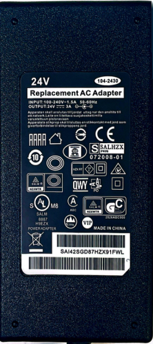 24V 3A Power Adapter for Printers and Scanners
