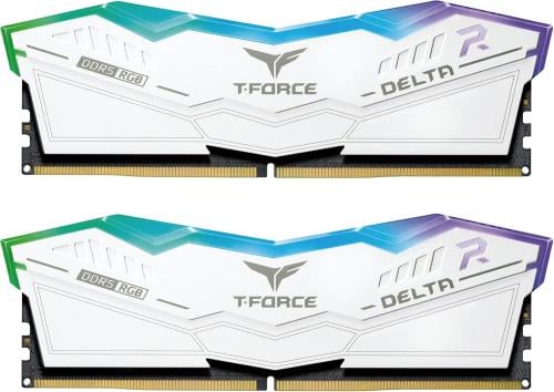 مجموعة ذاكرة DDR5 باضاءة RGB تي فورس دلتا 64 جيجا...