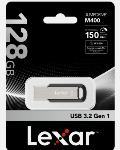 ليكسار ذاكرة فلاش درايف M400 USB 3.2 الجيل 1 سعة 1...