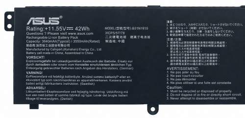 ASUS B31N1915 C31N1915 Laptop Battery