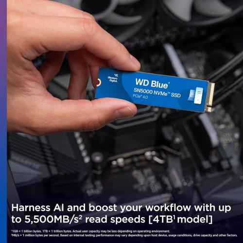 Upgrade your system with the WD Blue SN5000 2TB NV...