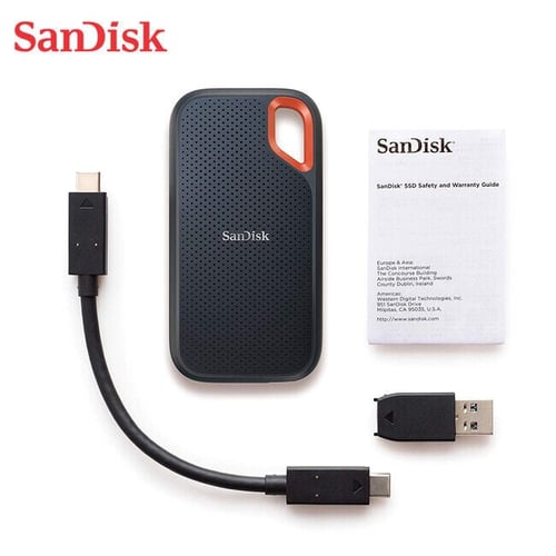هارد سان ديسك خارجي -Hard Disk 1TB SSD SanDisk Ext...