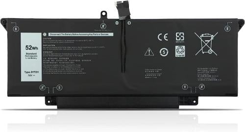 Dell JHT2H Replacement Laptop Battery – 7.6V 52Wh 6500mAh