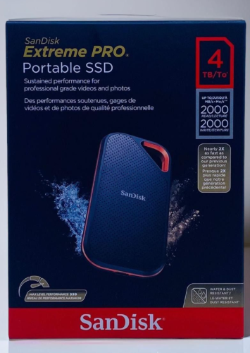 هارد ديسك سان دسك خارجي اس اس دي4تيرا-Harddisk SSD...