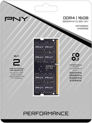 PNY 16GB DDR4 3200MHz Laptop RAM