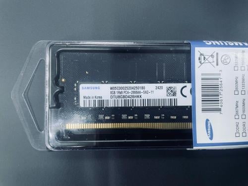 رامات سامسونج-DESKTOP-RAM-8GB-DDR4-2666HZ-UDIMM-PC...