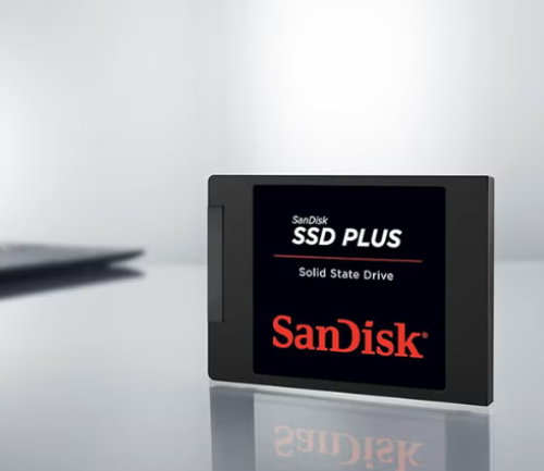 وحدة تخزين من ساندسك بسعة 500 جيجابايت SSD موديل ب...