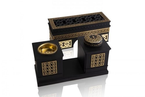 مبخرة قوس النصر (أسود)