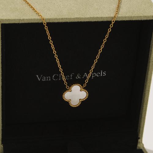 اسورة ڤان كليف ابيض مطلي ذهـب