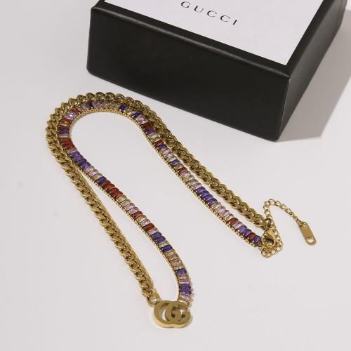 سلسال قوتشي مطلي ذهب