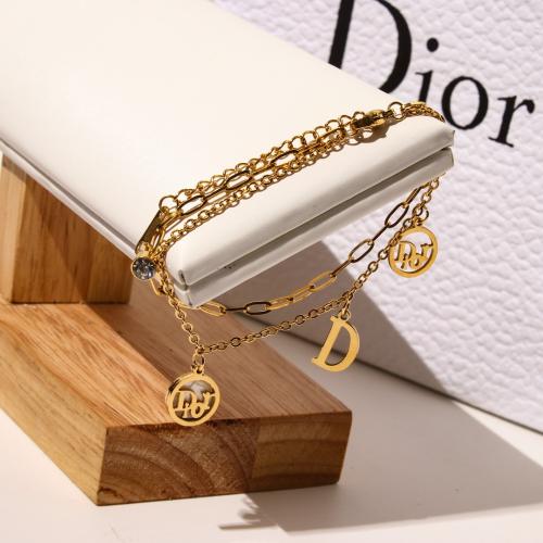 أسورة ديور مطلي ذهب