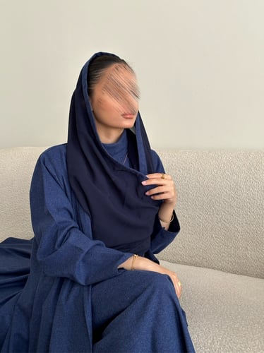‏Abaya + dress - عباية وفستان #4