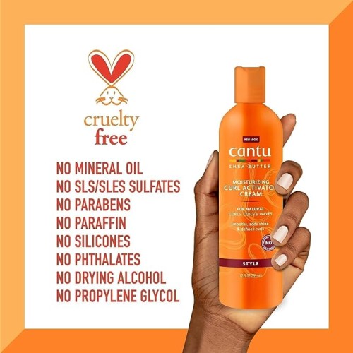 كريم بزبدة الشيا لترطيب الشعر الطبيعي من كانتو، 12...