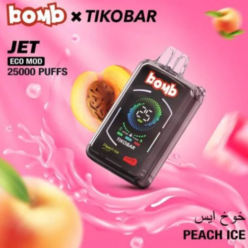 Bomb Jet Peach Ice 25,000