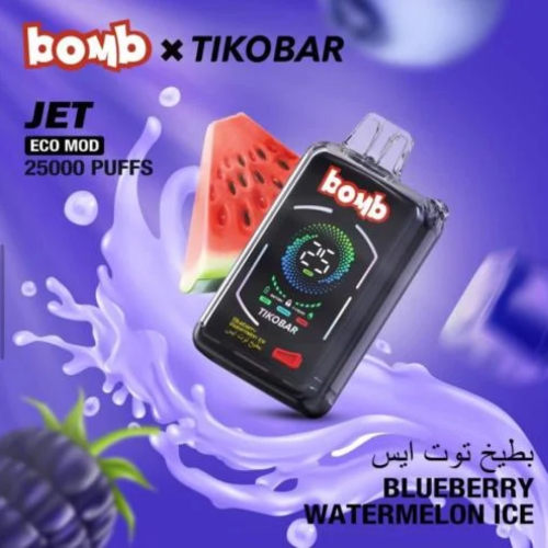 Bomb Jet Blueberry Watermelon Ice 25,000