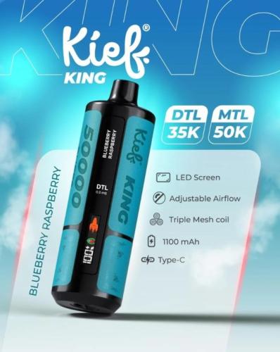 Ready shisha How King Toot Mix Kief King Blueberry...