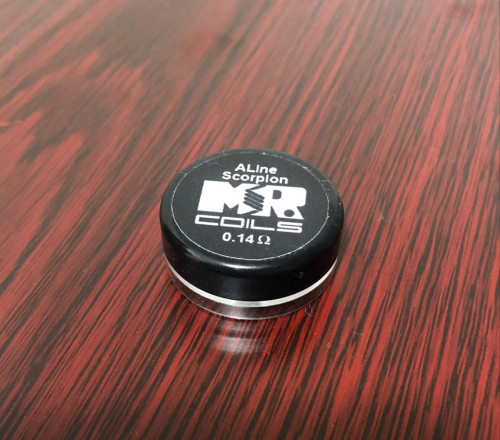 كويلات صناعة يدوية من مستر كويل الين Mr. Coils Aline Scorpion 0.14 ohm
