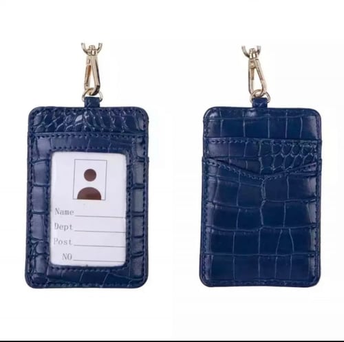 حامل بطاقة العمل و الهوية id holder - حفر الاسم