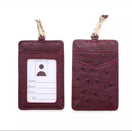 حامل بطاقة العمل و الهوية id holder - حفر الاسم