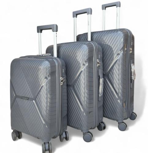 شنطة سفر دارك قري ثلاث قطع مقاوم للكسر من اكيات لل...