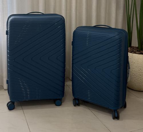 طقم شنط سفر قطعتين مقاوم للكسر