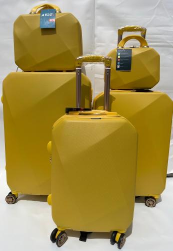 شنط سفر تصميم عصري حديد خمس قطع | روز قولد