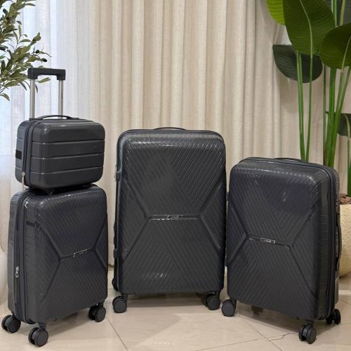 شنط سفر أربع قطع ضد الكسر بولي بروبلين (PP) – من أ...