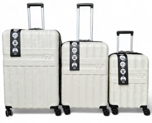 طقم شنط سفر انيقه لون بيج | اكيات للحقائب