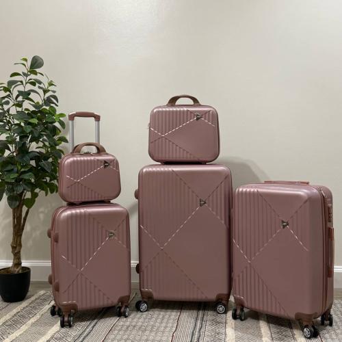 شنط سفر 5 قطع من أكيات للحقائب دبل كفرات | روز قول...