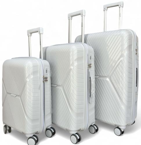 شنطة سفر لايت قري ثلاث قطع مقاوم للكسر من اكيات لل...