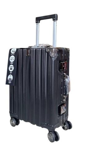 شنطة سفر كابينة الطائرة بدون قفل بلاك | 20 انش