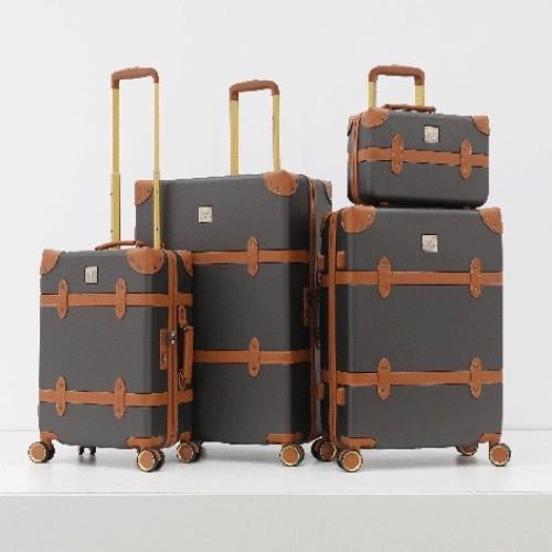 شنط سفر كلاسكية فاخرة أسود وكاكي | أكيات للحقائب