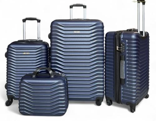 شنط سفر اربع قطع من اكيات لون بلو | اقوى عرض!